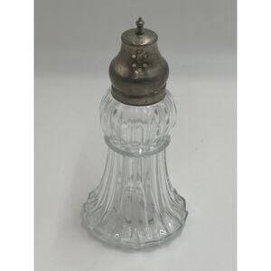 Lady Primrose Trys Dusting Silk Glass Powder Shaker Vanity Bottle Dallas London